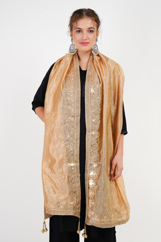 Sciarpa stola Way2Like Art seta Dupatta dolce Arif design sciarpe hijab designer - Foto 34 di 45