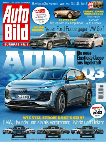 Cover: Auto Bild Magazin No 02 vom 12  Januar 2023