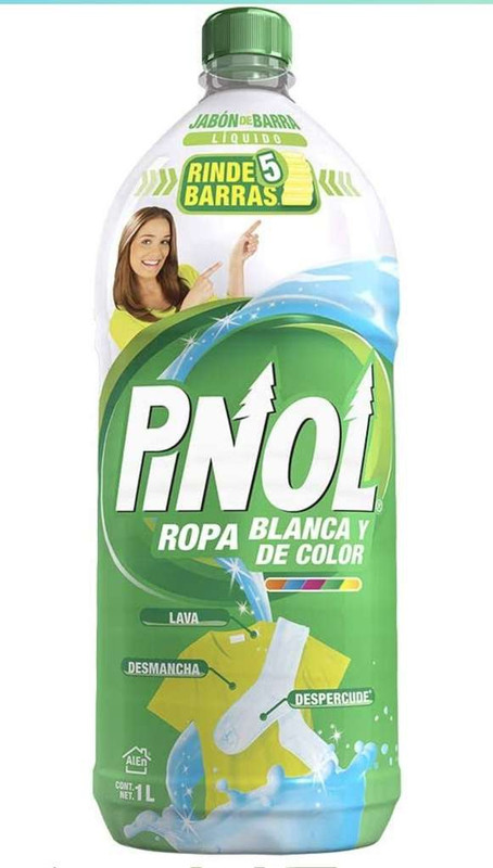 Amazon: Pinol Detergente Líquido Pinol (1000 Ml) | Planea y Ahorra 
