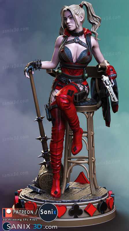 Sanix – Harley Quinn (3d-print)