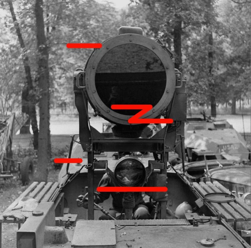 Captured Sd.Kfz. 251-20 - Schützenpanzerwagen1