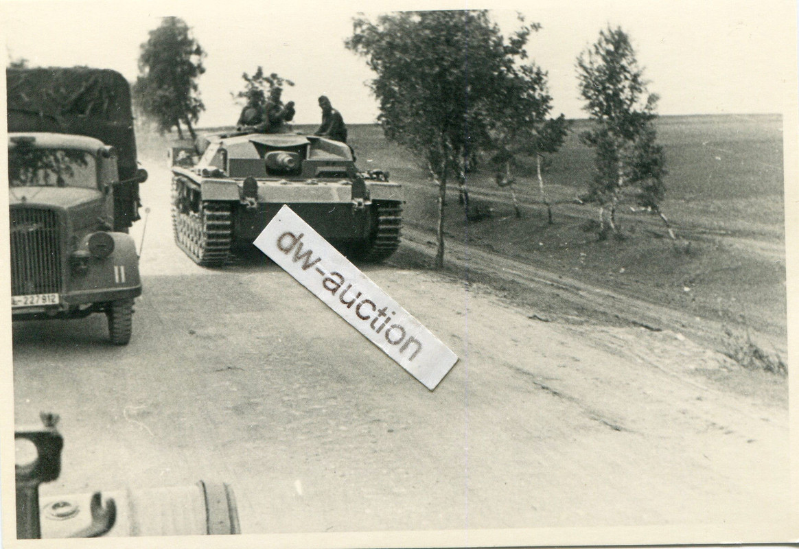 Sturmgeschütz auf Vormarsch