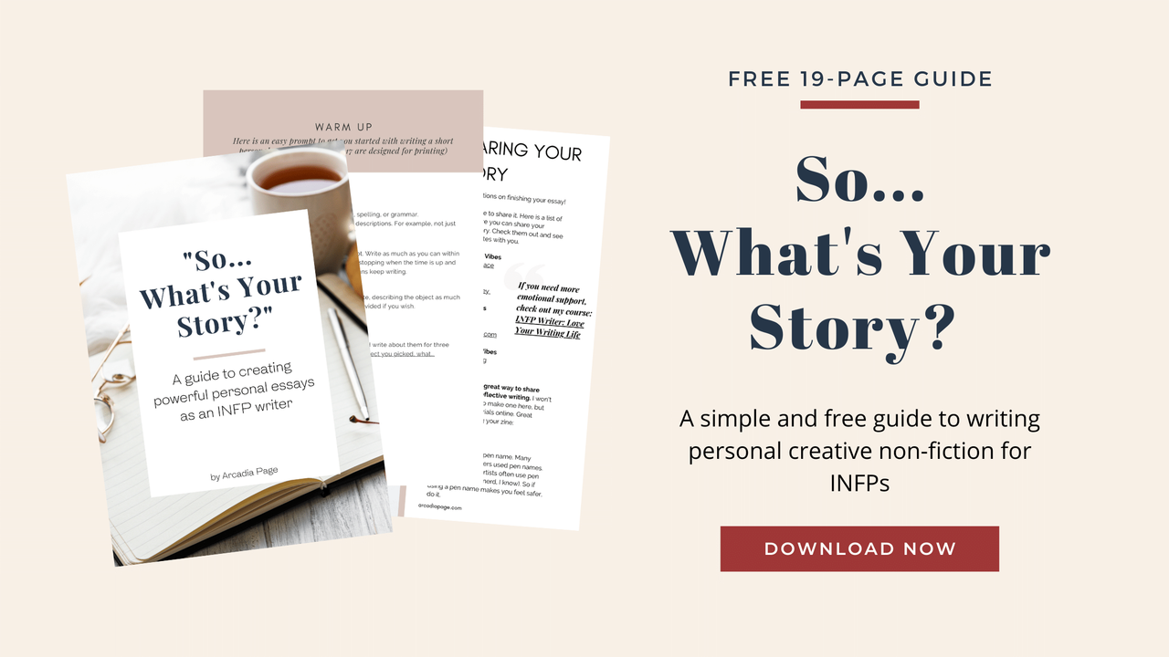 personal essays for INFPs writing guide for INFPs Crafting personal essays as an INFP Self Reflection in Personal Essays for INFPs
