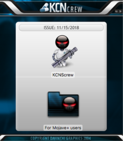 KCNcrew Pack 12-15-18 macOS