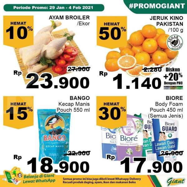 Katalog Promo Giant 29 Januari - 4 februari 2021