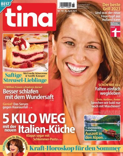 Cover: Tina Frauenmagazin No 18 vom 26  April 2023
