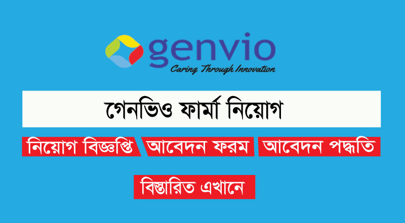 Genvio Pharma Job Circular 2023