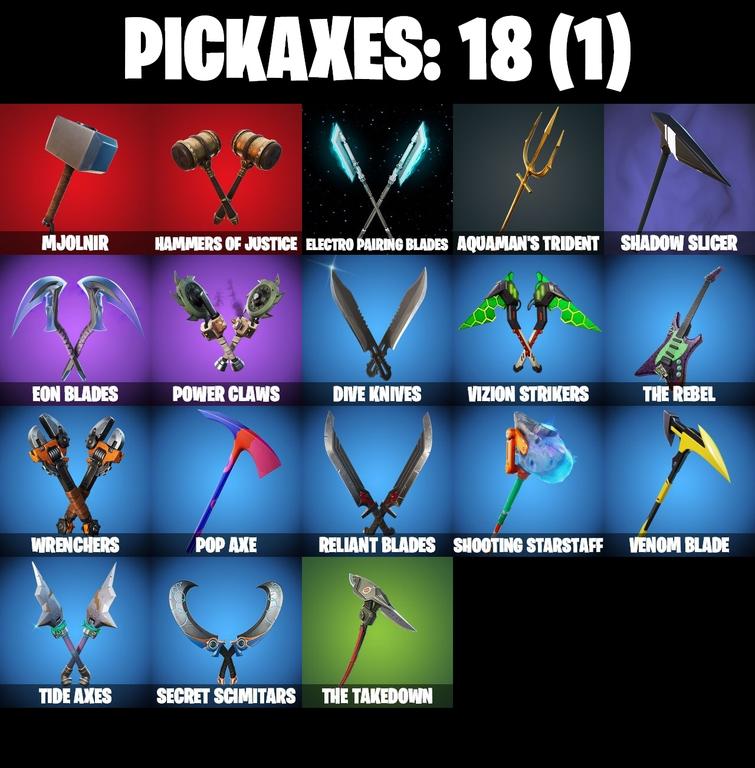pickaxes comp
