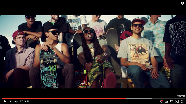 What Rapper Ride Skateboard Skating in Music Videos