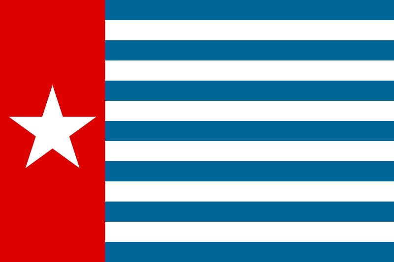 bendera Papua barat