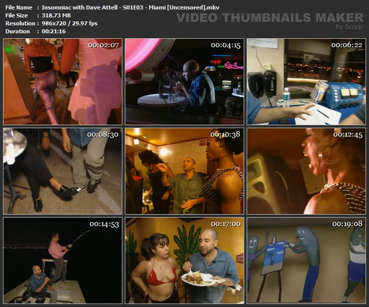 Insomniac with Dave Attell - S01E03 - Miami [Uncensored].mkv
