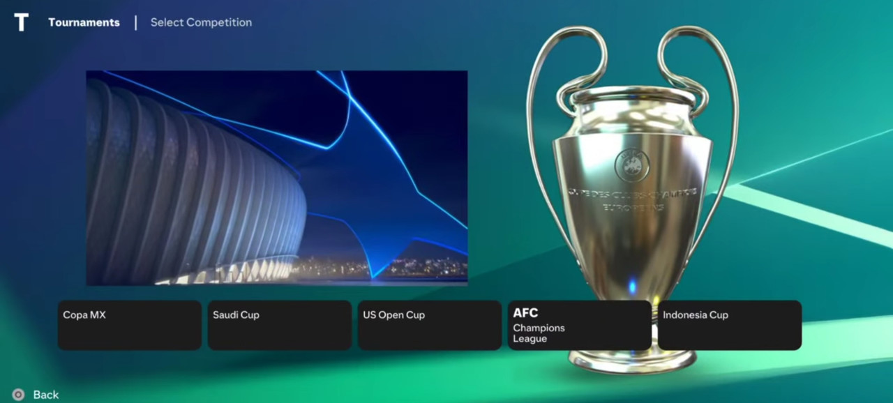 FC 27 inspired FIFA 16 menu