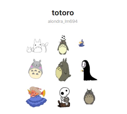 Stiker bergerak WhatsApp (WA) Totoro