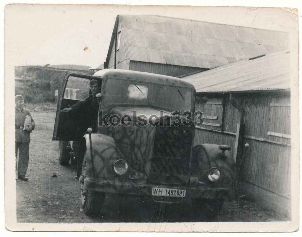 Foto französischer Berliet LKW Wehrmacht Beute K