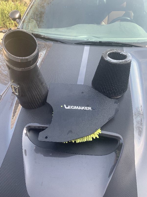 Carbon Fiber LMI intake 1516 220 shipped SOLD SRT Hellcat Forum