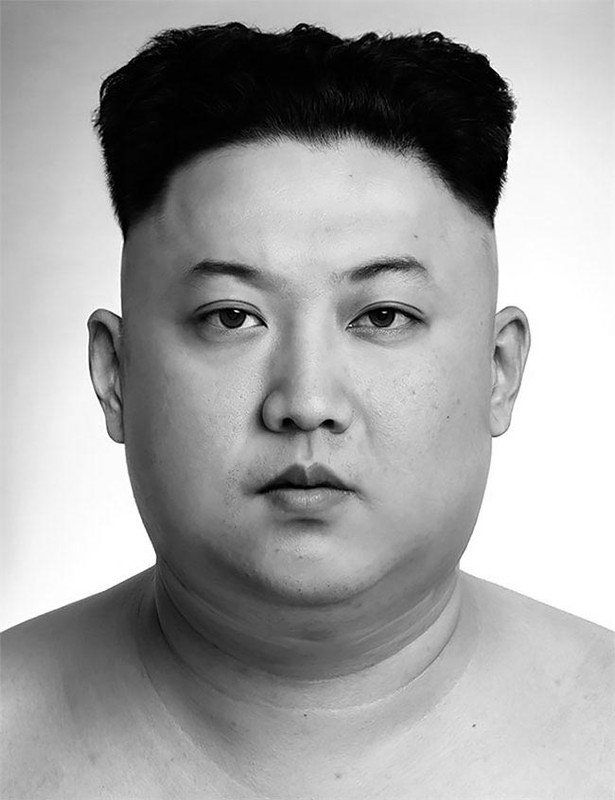 Художник создает жуткие портреты знаменитостей, сделанные из снимков других людей