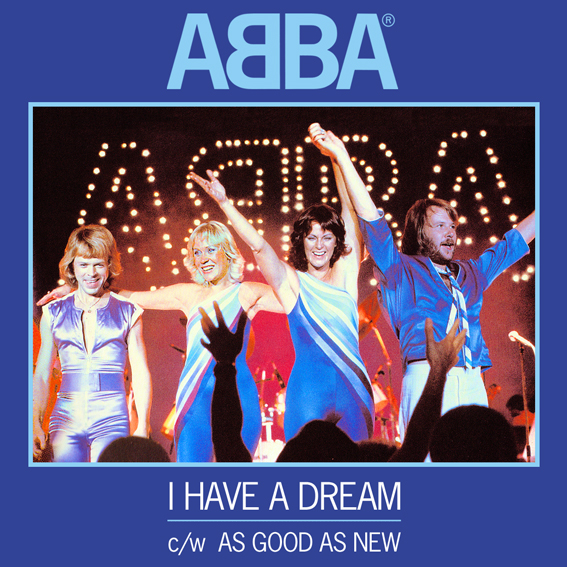 ABBA 1979 I Have A Dream   As Good As New (design by Philippe Du