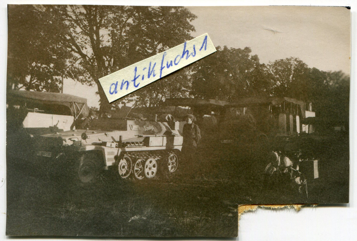 Schützen-Panzer mit Namen LUCHS 1944