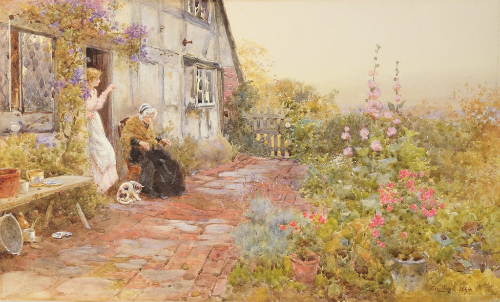 Thomas-James-Lloyd-Grandmother-1894-Meister-Drucke-104941