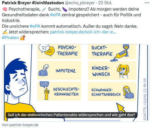 Patrick Breyer zur ePA