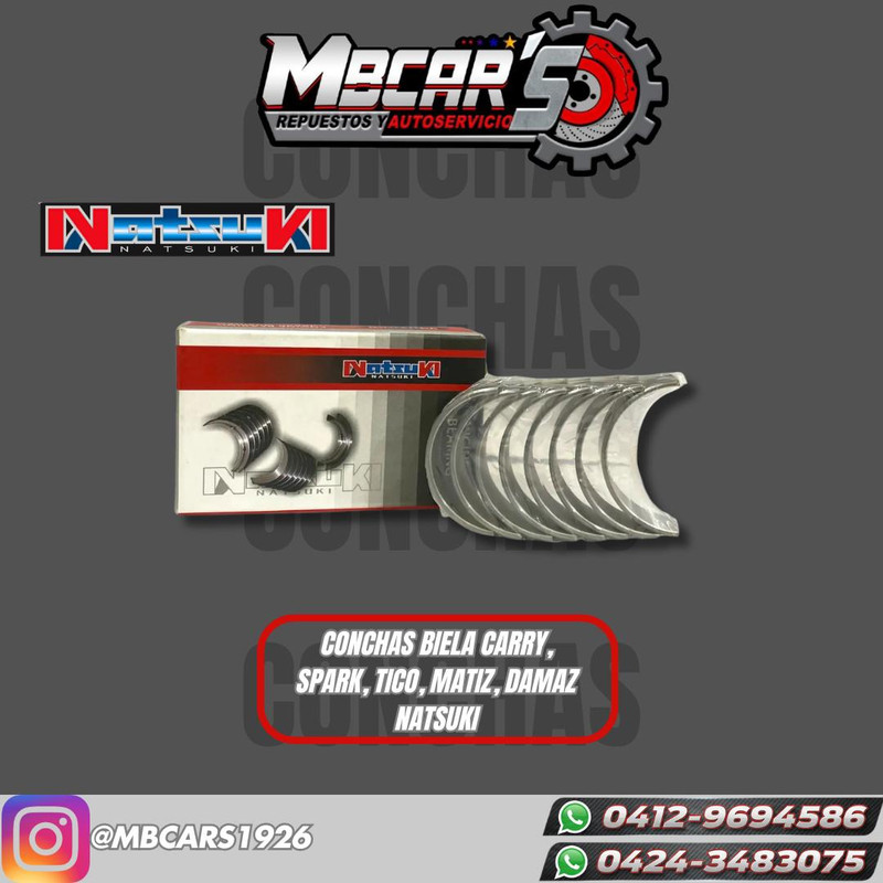 CONCHA DE BIELA CARRY / SPARK / TICO / MATIZ / DAMAS 