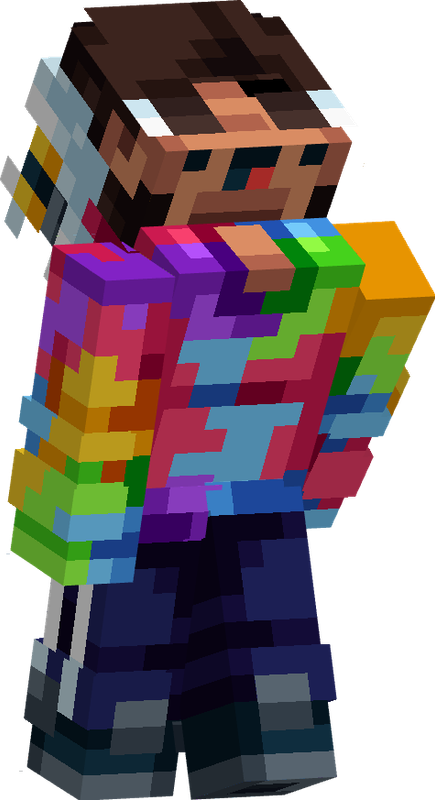 Justaflqmingo and the tale of his hoodie Minecraft Skin