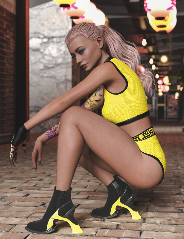 CKW Neofuture Boots for Genesis 8.1 Female CKW Neofuture Boots for Genesis 8.1 Female
