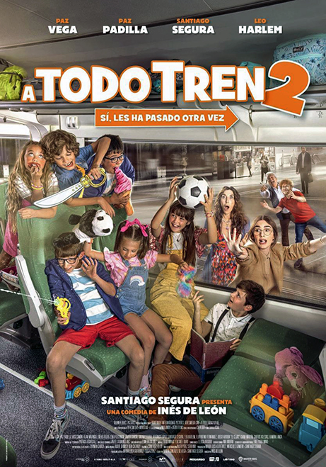 A TODO TREN 2 SI LES HA PASADO OTRA VEZPOST - A todo tren 2: Sí, les ha pasado otra vez [2022] [Comedia] [DVD9] [PAL] [Leng. Español] [Subt. ESP*/ENG]