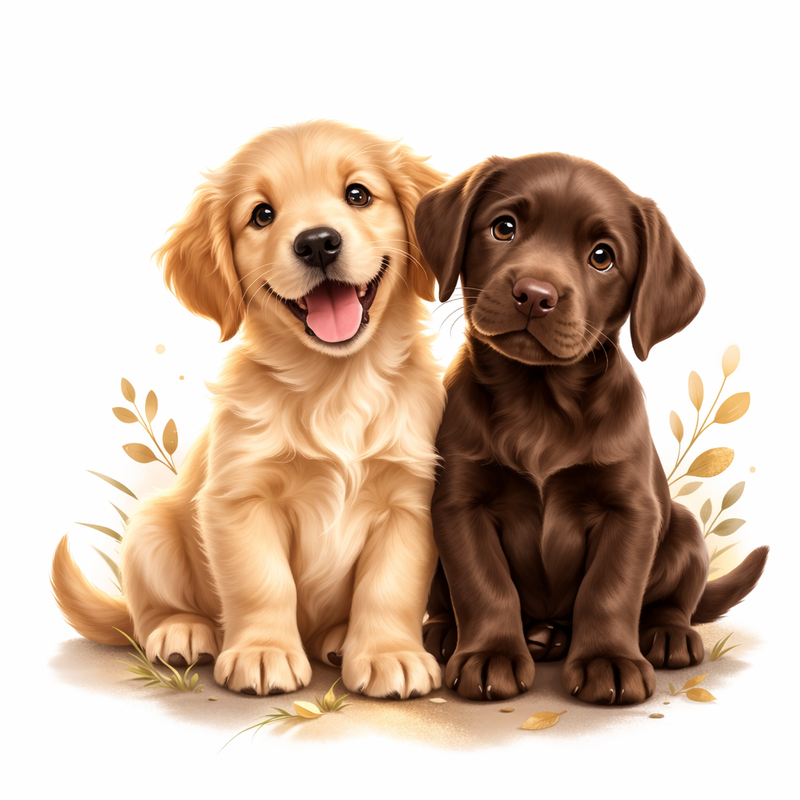 Лабрадор и золотистый ретривер