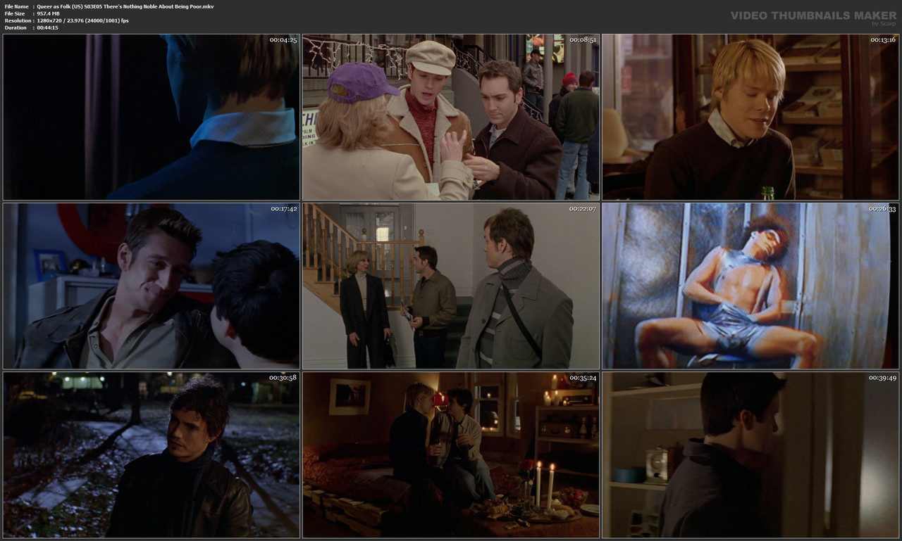 Queer as Folk (US) S03E05 There's Nothing Noble About Being Poor.mkv