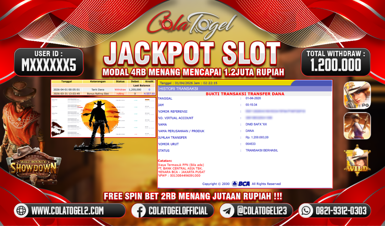 JACKPOT SLOT GACORR!!