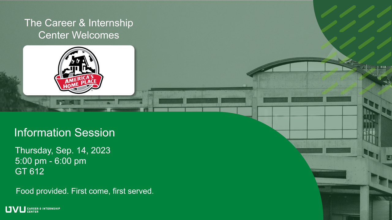 America's Home Place Information Session