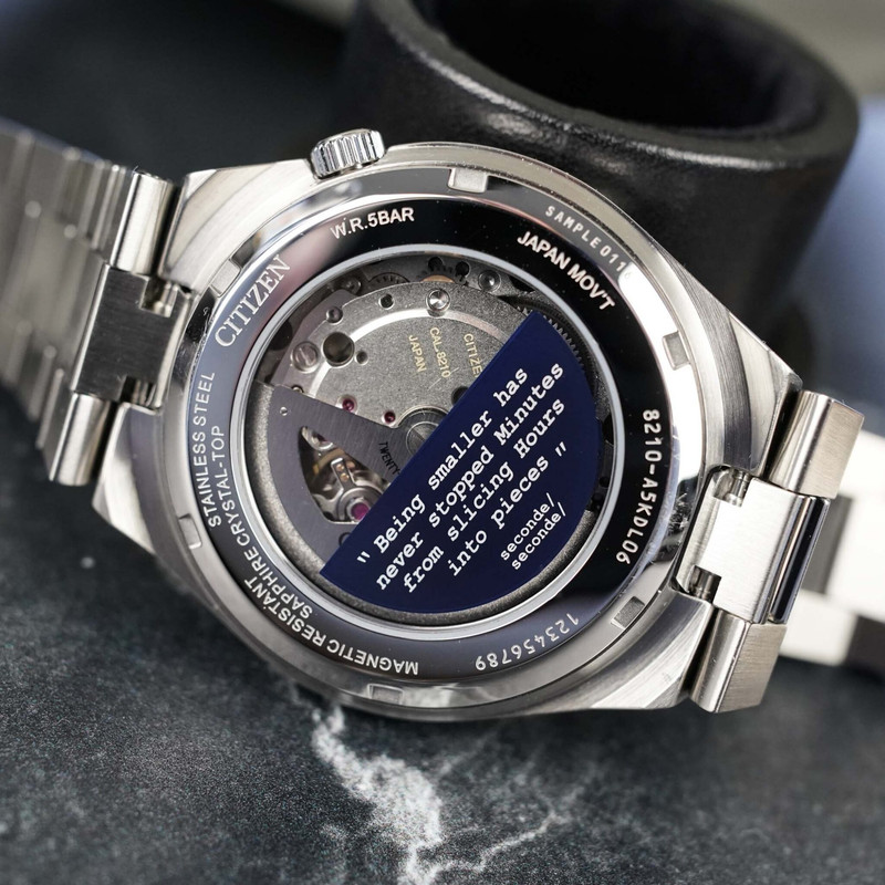 Citizen Tsuyosa x secondeseconde sword hand NJ0157 81L review 6 2048x2048