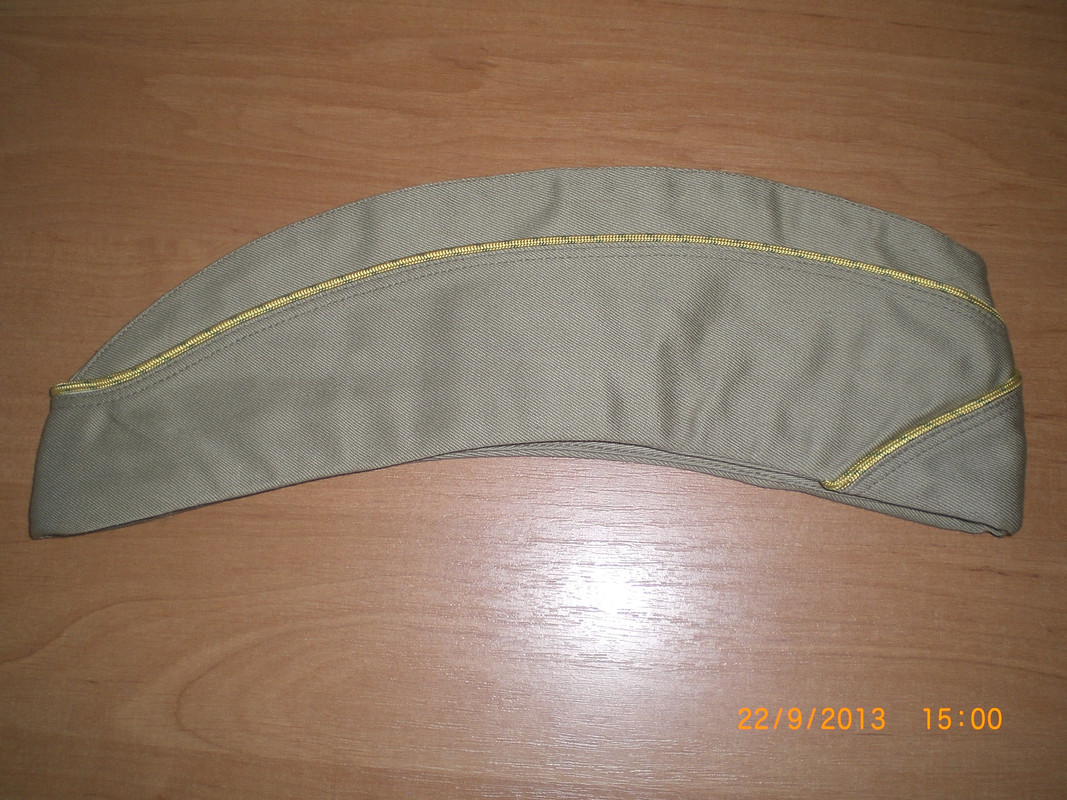 03 - Gorro Guarnicion Kaki ( WAC Cuerpo Mujeres Ejercito ) 20-04-1944 --- 30-04-1951