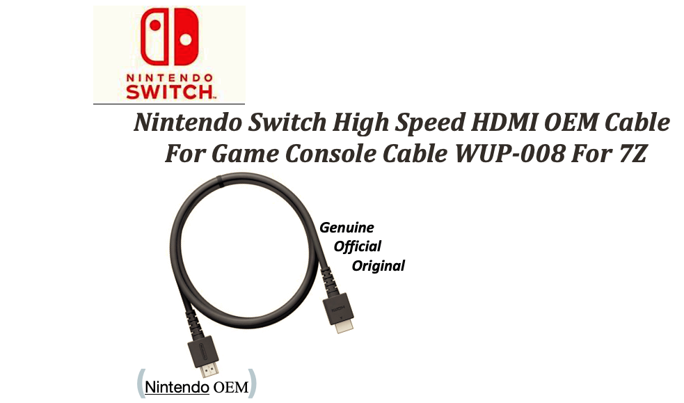 Nintendo🎮Switch High Speed HDMI OEM Cable For Game Console Cable