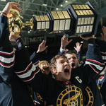 Ilya lifting the Cup