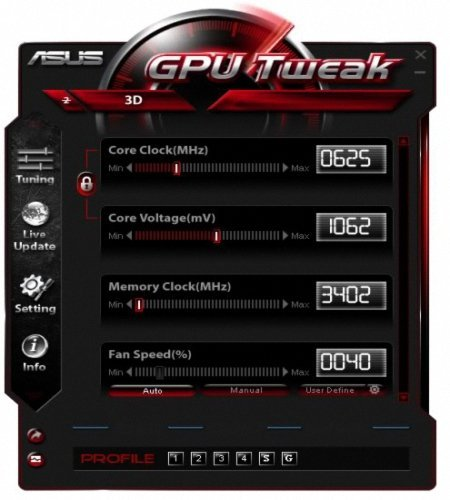 ASUS GPU Tweak II 2.2.7.0