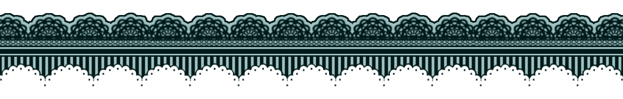 Black lace divider