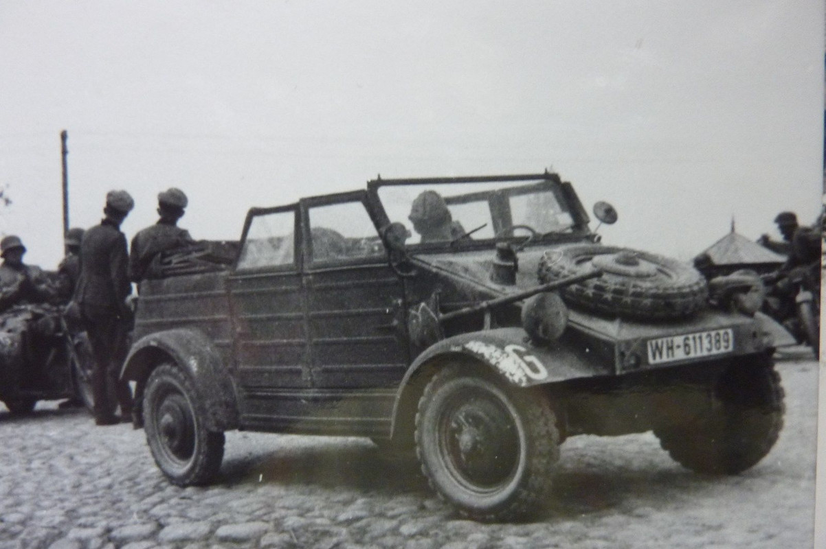 VW KÜBEL WAGEN Kfz Volkswagen Wehrm. 4
