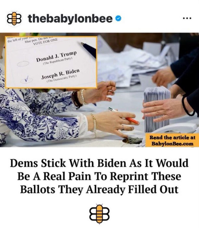 Can't Replace Biden