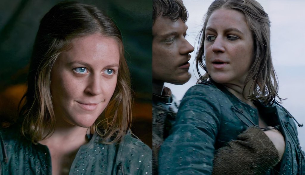 Gemma Whelan - Pussy Fingered In Horse Ride Sensuous Moans Scenes - Game of Thrones (S2)