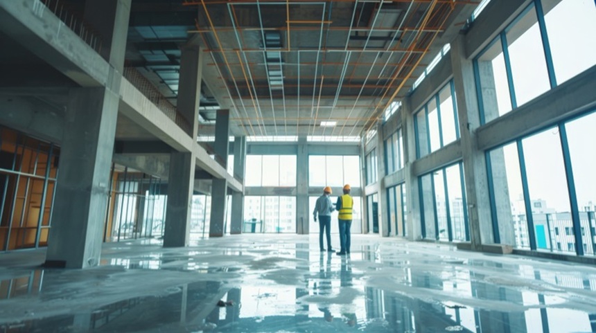 Epoxy flake flooring Melbourne