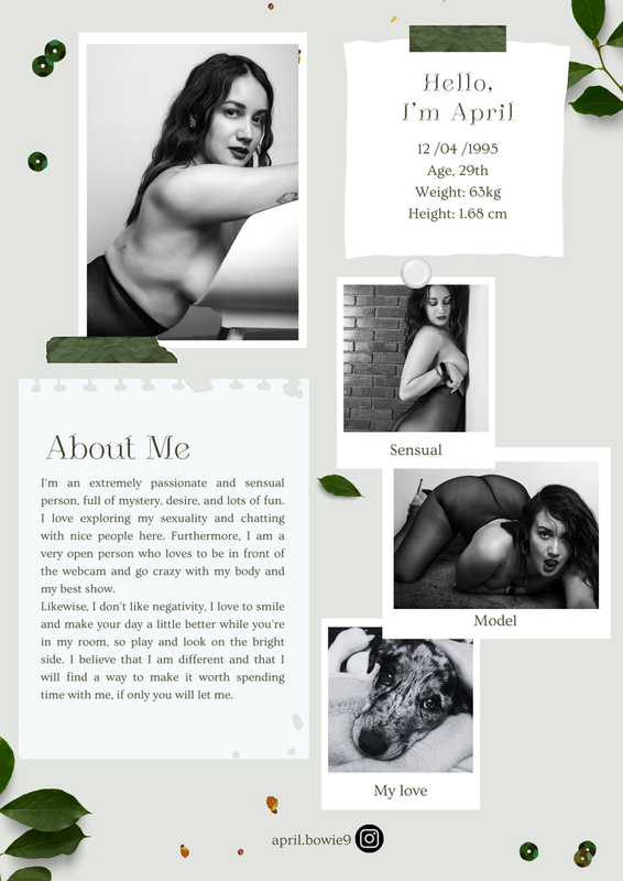 Gray and Green Chic Scrapbook All About Me Poster (1)