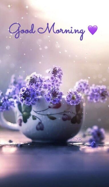 goodmorningtassefleursmauves