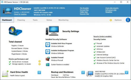 HDCleaner 1.298 Multilingual