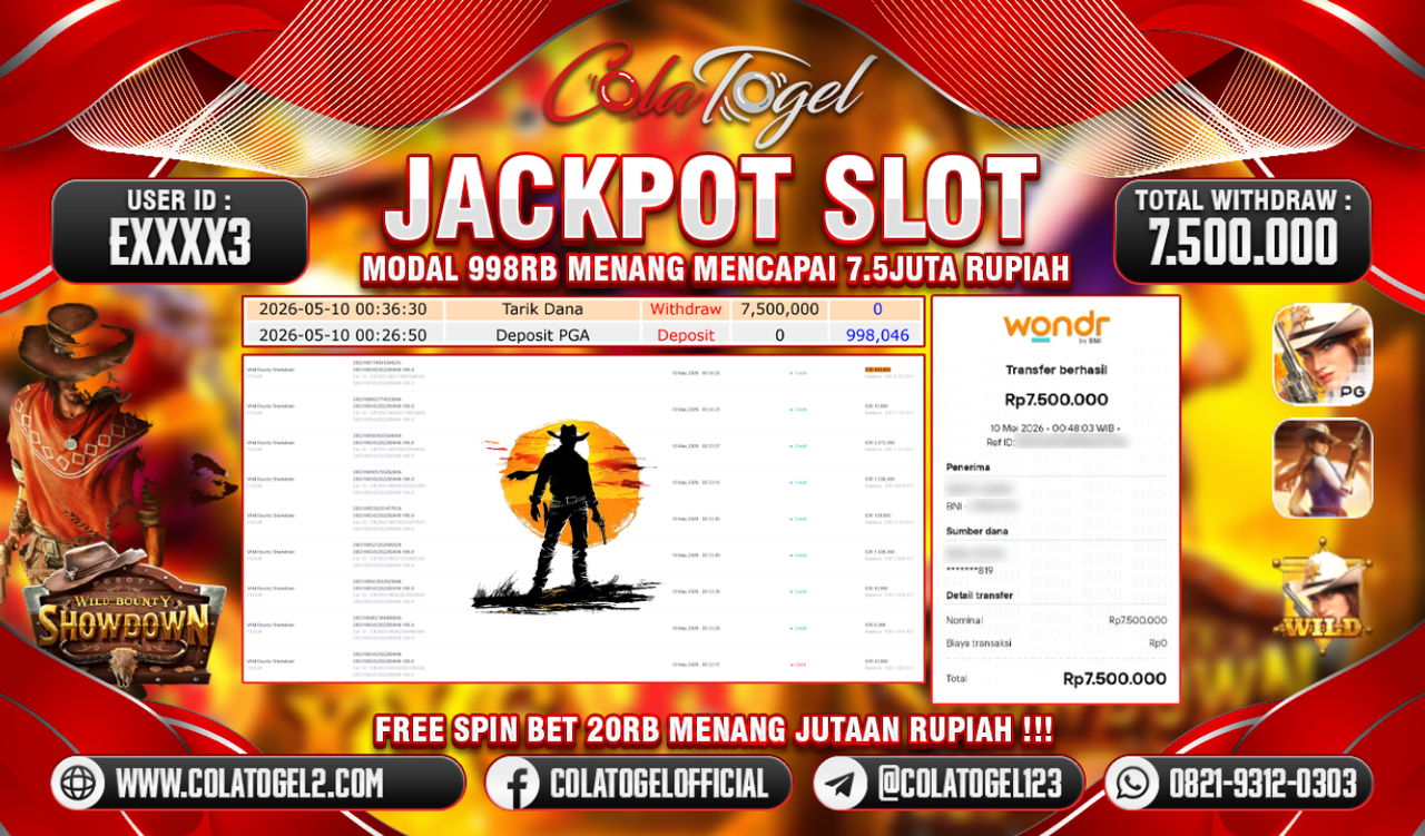 JACKPOT SLOT GACOR!!