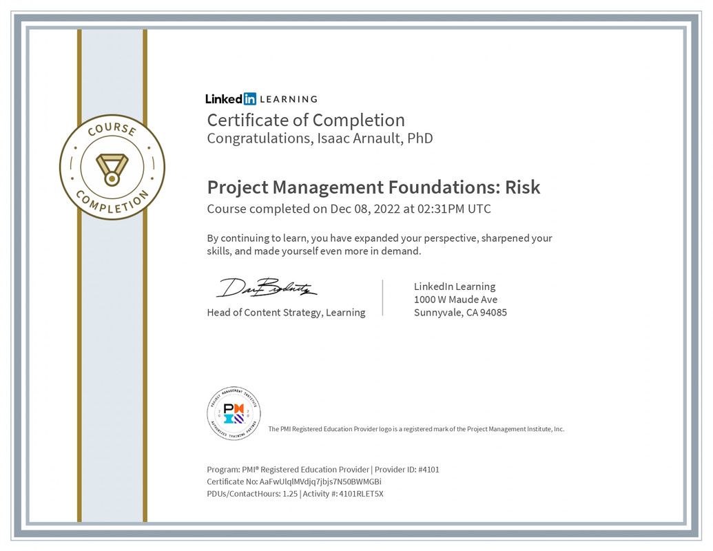 PMI - Risk Management
