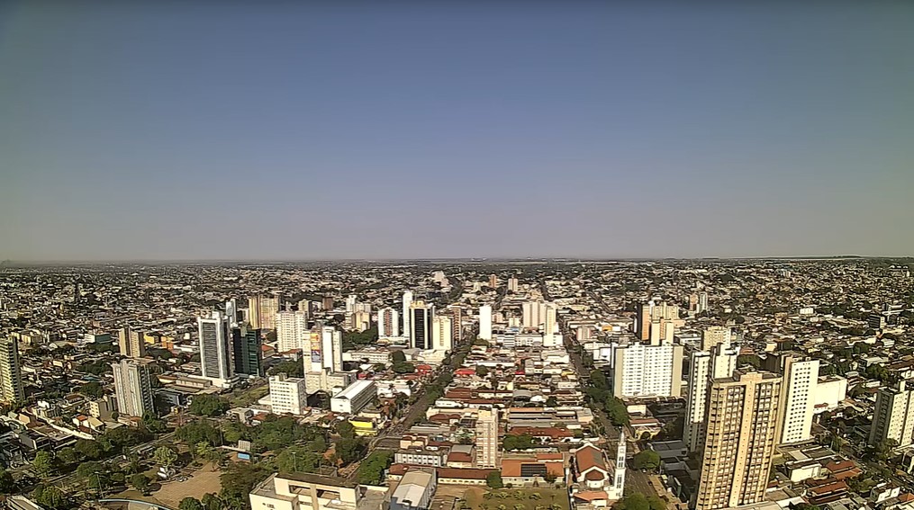 Campo Grande nesta manhã de sexta-feira
