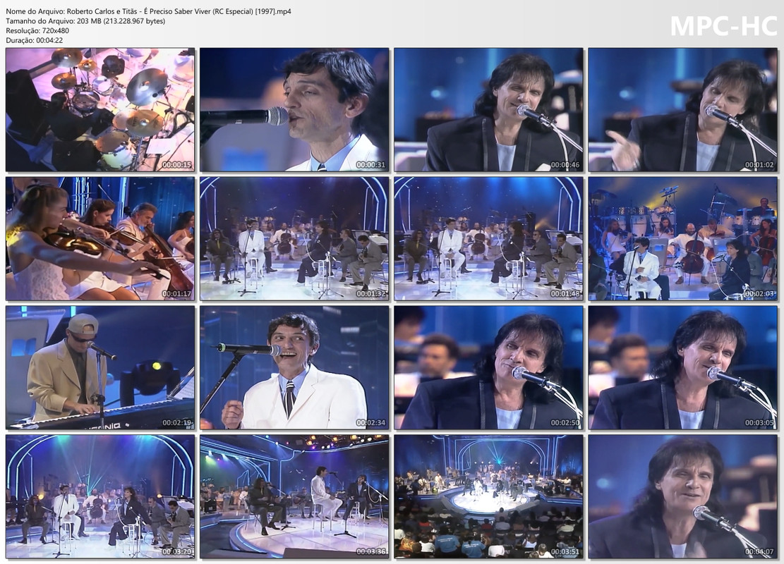 Roberto Carlos e Titãs - É Preciso Saber Viver (RC Especial) [1997]