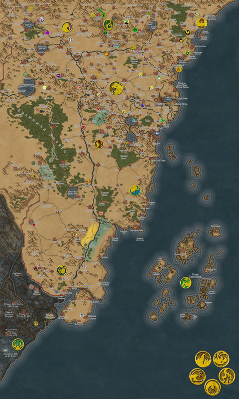 Rokugan - Map
